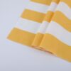 2 Piece High Back Patio Chair Cushion Set, Tufted Adirondack And Rocking Chair Cushions For Garden, Porch Or Office Use - Yellow / White - Image 7