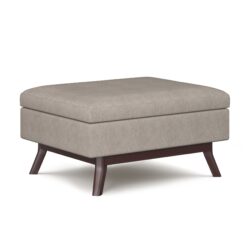 Owen - Coffee Table Storage Ottoman - Natural