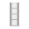 Tall Storage Cabinet With 8 Doors And 4 Shelves, Wall Storage Cabinet For Living Room, Kitchen, Office, Bedroom, Bathroom - White - Image 10