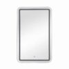 Rectangle Medicine Cabinet Mirror Bathroom Mirror With Storage Wall Mounted Medicine Mirror Cabinet With LED - Sliver - Image 11