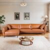 Cairo - Sectional Left Sofa - Cognac - Image 5
