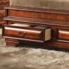 Lavita - King Drawers Storage Bed - Oak - Image 5