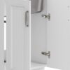 Darwin - Deluxe Laundry Cabinet With Pull-Out Faucet And Stainless Steel Sink - White - Image 4