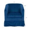 27.36" Wide Swivel Chair - Blue - Image 14
