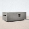 Propane Outdoor Durable Fire Pit Table - Gray - Image 3