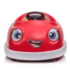 Bumper Car For Kids, 12V Dual Drive 1-6 Years Old Children's Electric Car With Pushrod Dinner Plate USB Bt Music Rocking Horse Mode Anti-Collision Bumper Ride On Car - Red - Image 4