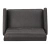 Alma - Contemporary Upholstered Loveseat Recliner - Slate - Image 9