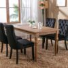 Nikki - Modern, High-End Tufted Solid Wood Contemporary Velvet Upholstered Dining Chair With Wood Legs Nailhead Trim (Set of 2) - Black - Image 17