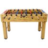 Hurricane - Foosball Table For Family Game Rooms With Light Cherry And Free Accessories - Brown - Image 15