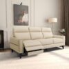 Elliot - Incliner Sofa Left - Cream - Image 9