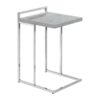 Accent Table, C - Shaped, Modern & Convenient Design - Gray - Image 4