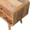 Reverse Curve Media Unit - Oak - Image 4