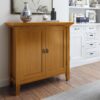 Redmond - Low Storage Cabinet - Light Golden Brown - Image 6