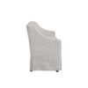Slip Covered Settee With Casters - Beige - Image 4