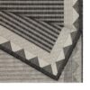 Sunshine - 2'7" X 7'3" Indoor, Outdoor Area Rug, Polypropylene - Anthracite - Image 3