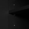 4 Door Sideboard Storage Cabinet For Living Room And Dining Room, 2 Large Cabinets With Gold Handles And Adjustable Shelf - Black - Image 23