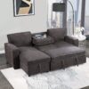 Territory - Pull Out Sofa Bed - Dark Gray - Image 12