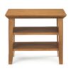 Acadian - Narrow Side Table - Light Golden Brown - Image 3