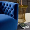 Delaney - Swivel Chair - Dark Blue - Image 12