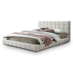 Hudson - King Bed - Ivory