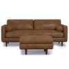 Morrison - Sofa And Ottoman Set - Brown - Image 9