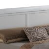 King Bed Panel Sleigh - White - Image 3