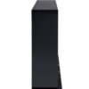 Drisana - Mirrored Fireplace - Black - Image 4