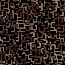 Fenix - Accent Rug - Black / Gold