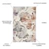 Fenix - Accent Rug / Floral Charm - Ivory Multi - Image 4