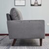 Plush Comfort Loveseat - Gray - Image 10