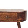 Albion - Mini Bedside Table - Walnut - Image 9