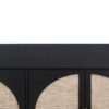 4 Door Cabinet, Suitable For Bedroom - Black - Image 18