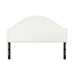 Catherine - Upholstered King Headboard - Antique White