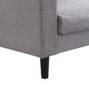 Modern Upholstered 2 Piece Sofa Set With 3 Seater And 2 Seater For Living Room - Light Gray - Image 6