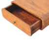 Avora - Wall Mounted 1 Drawer Nightstand - Caramel - Image 3