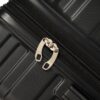 Hardshell Luggage Sets 3 Pieces Spinner Suitcase With Tsa Lock Lightweight 20" 24" 28" - Black - Image 13