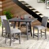 Glimm - Gathering Height Table - Gray - Image 5