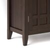 Bedford - Sideboard Buffet And Wine Rack - Dark Chestnut Brown - Image 5