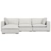 Jasmine - 3 Seater Sofa And Ottoman - Gray - Image 3