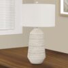 Contemporary Lighting, Table Lamp, Ceramic - Cream - Image 2