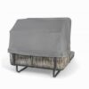 Outdoor Patio Daybed Rattan Daybed Outdoor Sunbed With Detachable Pillows For Patio, Backyard, Pool - Gray - Image 22