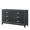 Haiden - Weathered Dresser - Black - Image 3