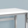 Computer Desk, Home Office, Standing, Adjustable, Laptop, Contemporary And Modern - White - Image 13
