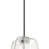 Soiree - 4 Candle Lights Pendant - Black / Clear - Image 2