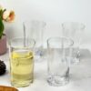 Halo - Leading Ware Oval Tritan Glasses (Set of 4) Hi Ball 15Oz Plastic Bpa Free - Clear - Image 5