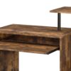 Lyphre - Computer Desk - Weathered Oak / Black - Image 6