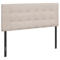 Full Size, Bed Headboard Only Upholstered, Transitional - Beige