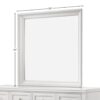 Square Mirror - White - Image 5