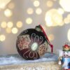 Christmas Ball Ornaments, Decorative Hanging Ball Christmas Tree Ornaments For Holiday Decorations (Set of 6) - Red - Image 5