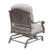 Cast Aluminum Club Motion Chair With Cushion (Set of 2) - Gray - Image 2